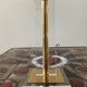 Vintage lucite and brass lamp from the 70s