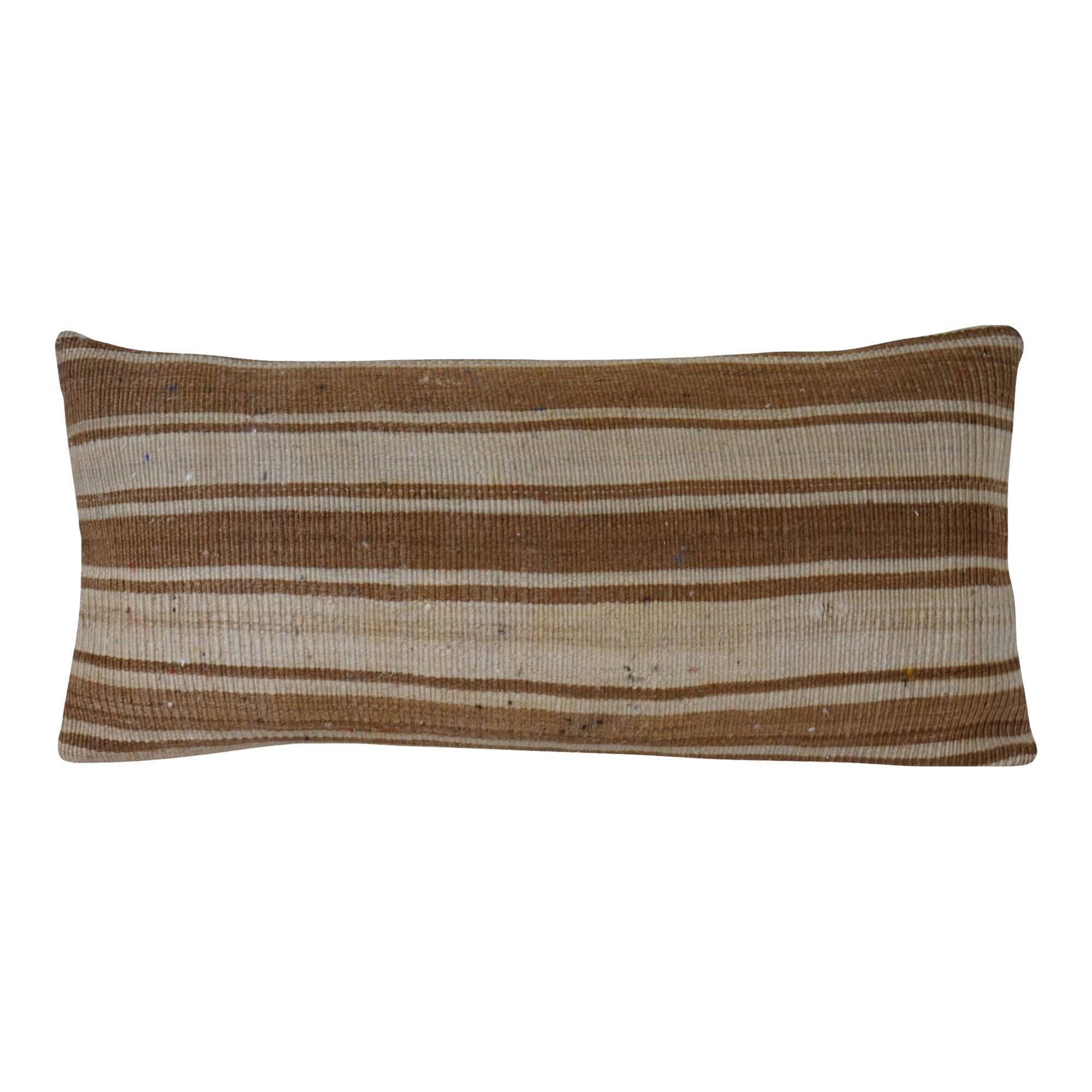 Vintage kilim cushion cover 25x56 cm