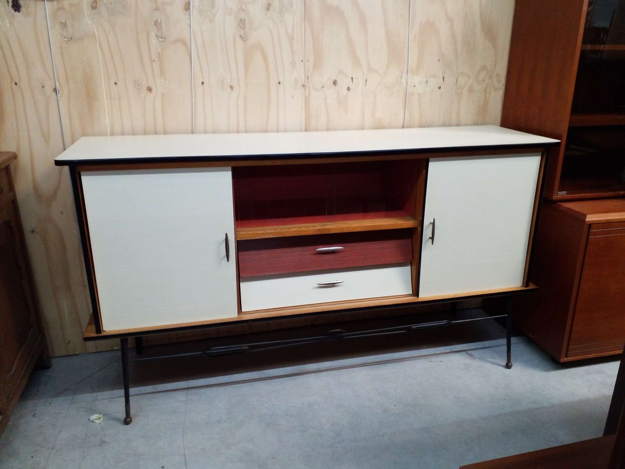 Buffet des années 60