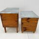 Vintage industrial chests or nightstands, 1950's
