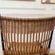 Raoul Guys Airborne rattan and metal armchair