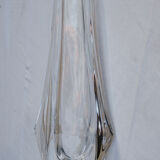 Signed Daum crystal vase