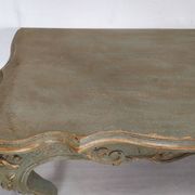 Louis XV style patinated console table