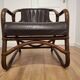 Vintage armchair in Manila style, Denmark, 1960s