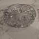 Vintage crystal ashtray