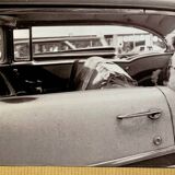 “Dog Leaning Out Car Window” – 1960, New York - Photo by Angelo Rizzuto