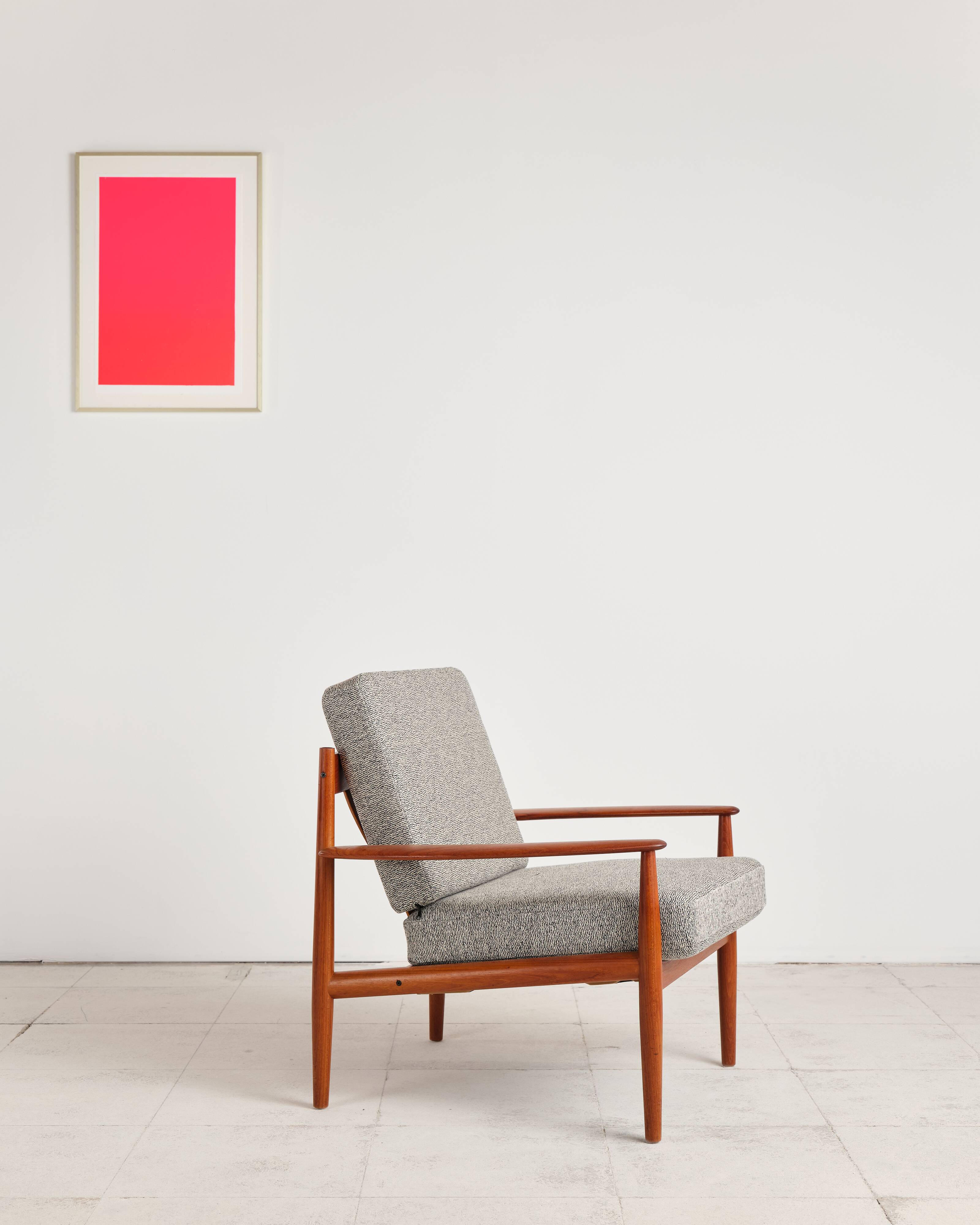 Fauteuil en teck par Grete Jalk pour France and Son, 1950s
