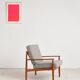 Fauteuil en teck par Grete Jalk pour France and Son, 1950s