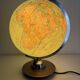 Vintage 1960 terrestrial globe JRO Verlag world map German - 35 cm