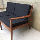 Grete Jalk two-seater sofa