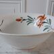 Salad bowl earthenware new Givors years 30-40