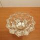 Vintage glass candle holder
