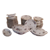 Limoges porcelain plates, service