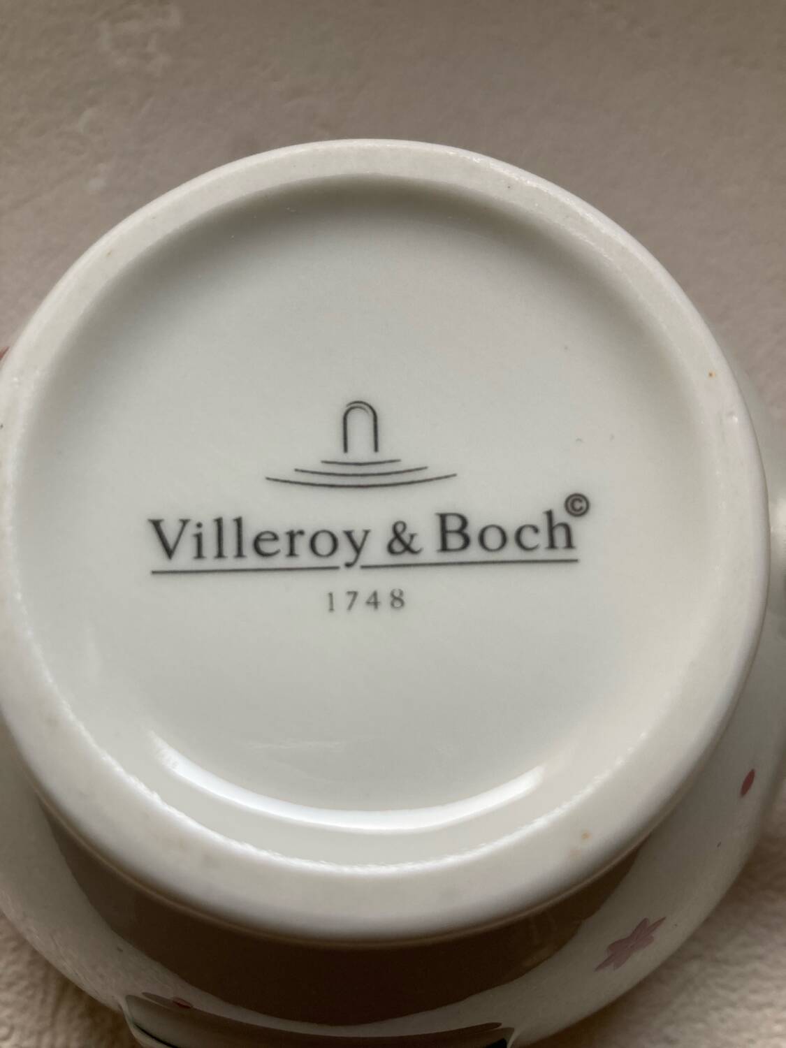 Tasse et Soucoupe Noël Villeroy et Boch Enjoyment
