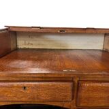 Vintage American desk with roller shutter