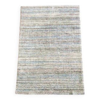 Hand-tufted wool rug Tisca Ducale 1980s France