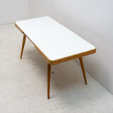 Opaxite glass coffee table, 1960´s, Czechoslovakia