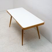 Opaxite glass coffee table, 1960´s, Czechoslovakia