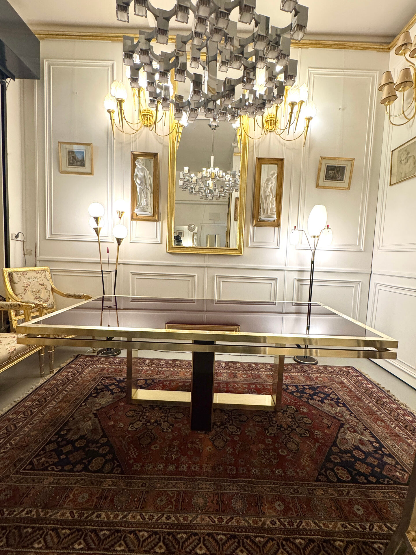 Table de salle à manger/d'entrée Sinopoli années 1970