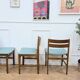 6 chaises vintage design scandinaves