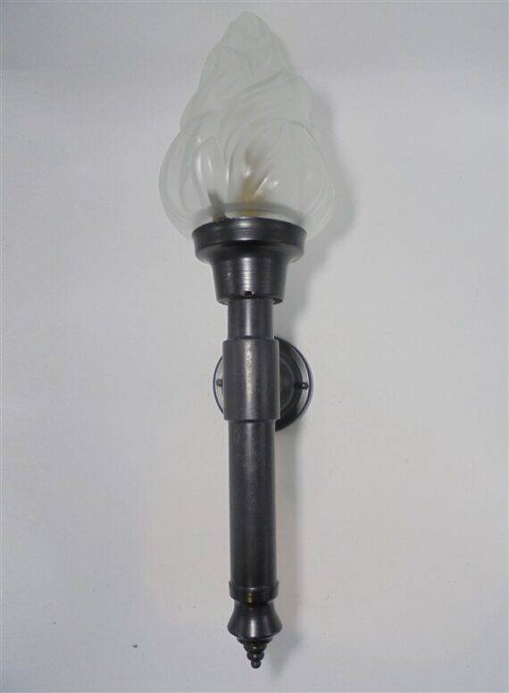 Wall lamp globe flame