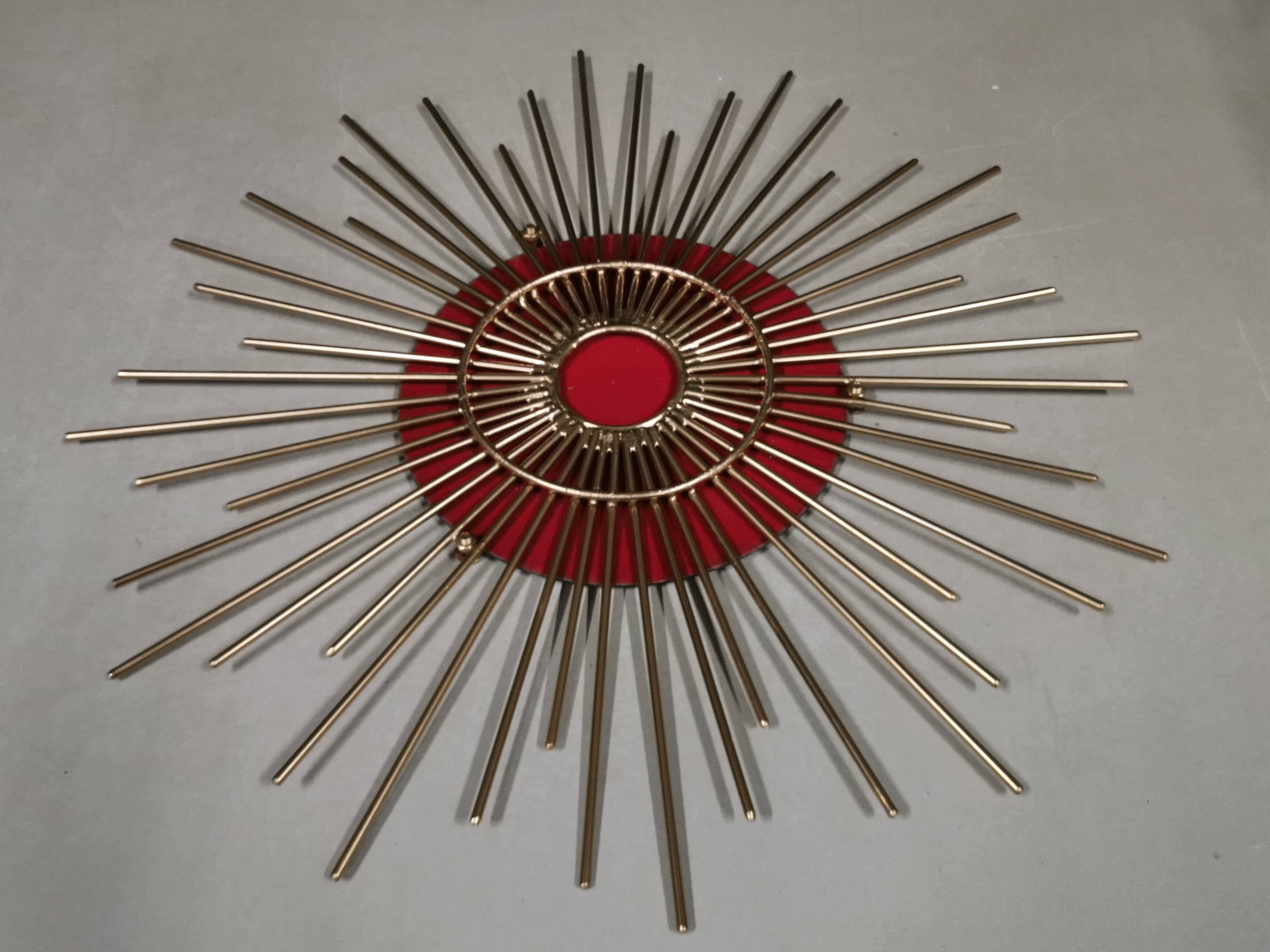 Vintage 50's sun mirror