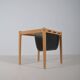 Danish side table with magazine holder by S.P. Jensen for BRDR Furbo, 1960s