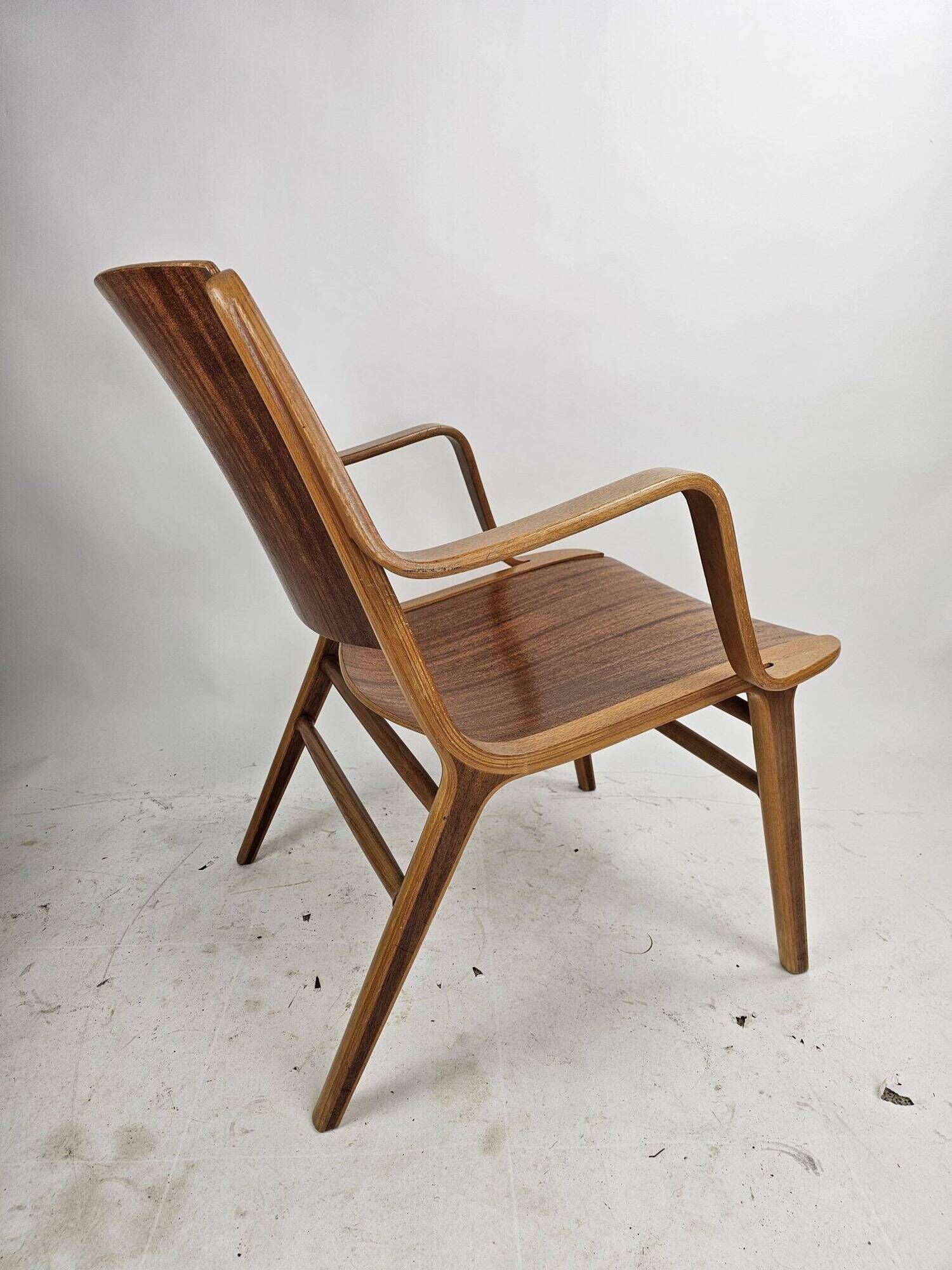 AX lounge chair by Peter Hvidt & Orla Mølgaard Nielsen for Fritz Hansen, 1950s