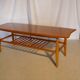 Scandinavian vintage teak coffee table