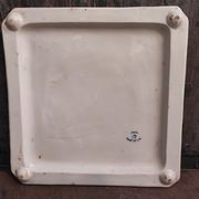 Trivet antique en porcelaine Français
