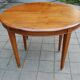 Napoleon III table in fine walnut from the late 19th century.