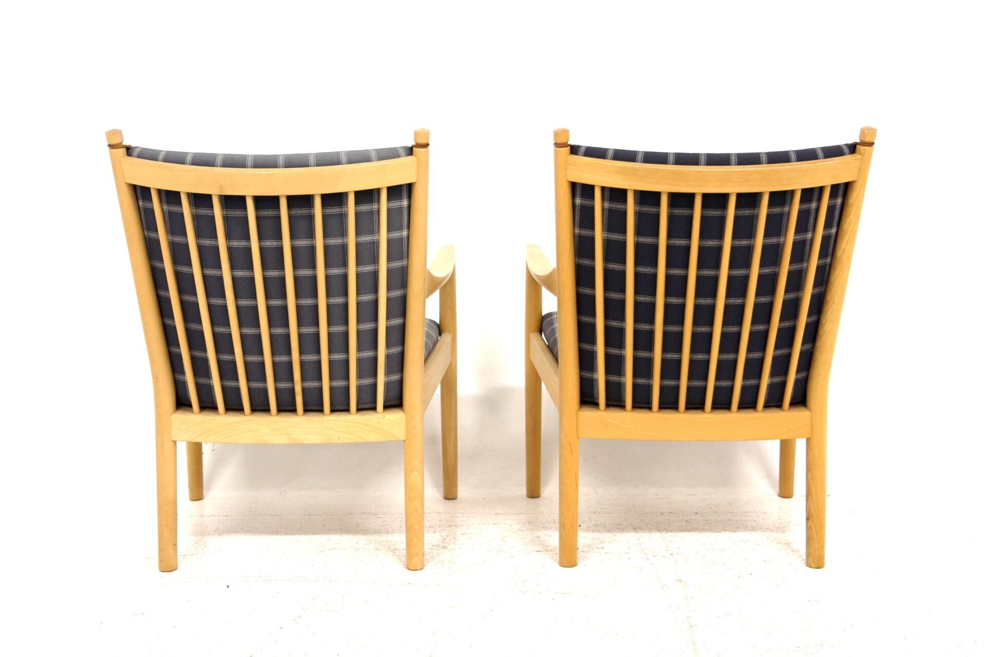 Set of 2 armchairs "Model 1788", Hans J Wegner, Fritz Hansen, Denmark, 1970