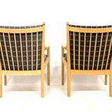 Set de 2 fauteuils "modèle 1788", Hans J Wegner, Fritz Hansen, Danemark, 1970
