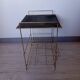 Vinyl storage table