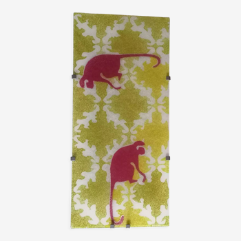 Wall lamp gyllen monkeys jungle spirit