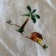 Lot 6 serviettes vintages broderies