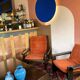 Vintage Yngve Ekström armchairs, set
