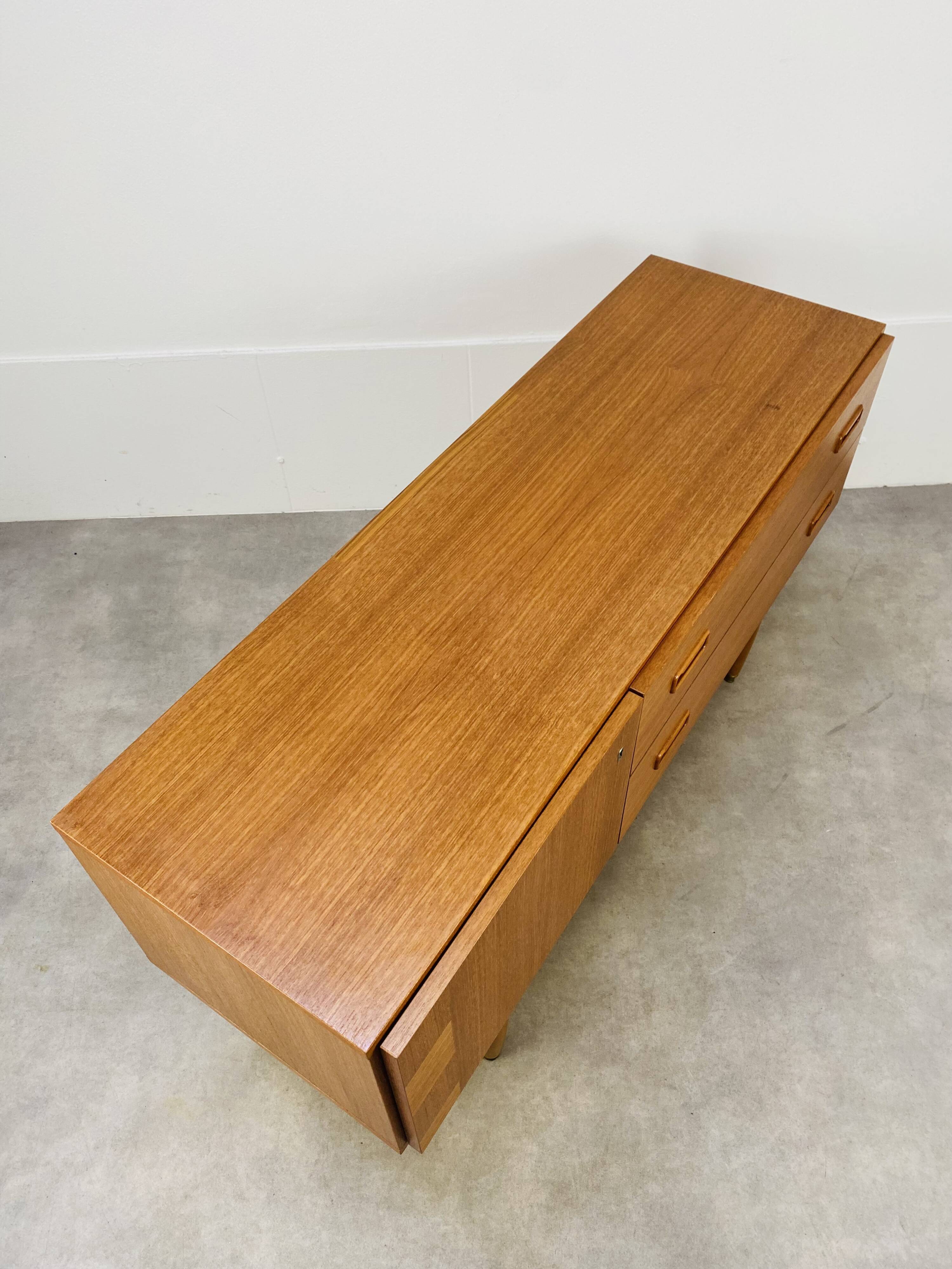 Scandinavian teak 60s sideboard TV stand