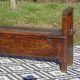 Oak solid wood storage bench