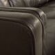 Vintage black leather sofa by Mogens Hansen, Deanmark 1970s