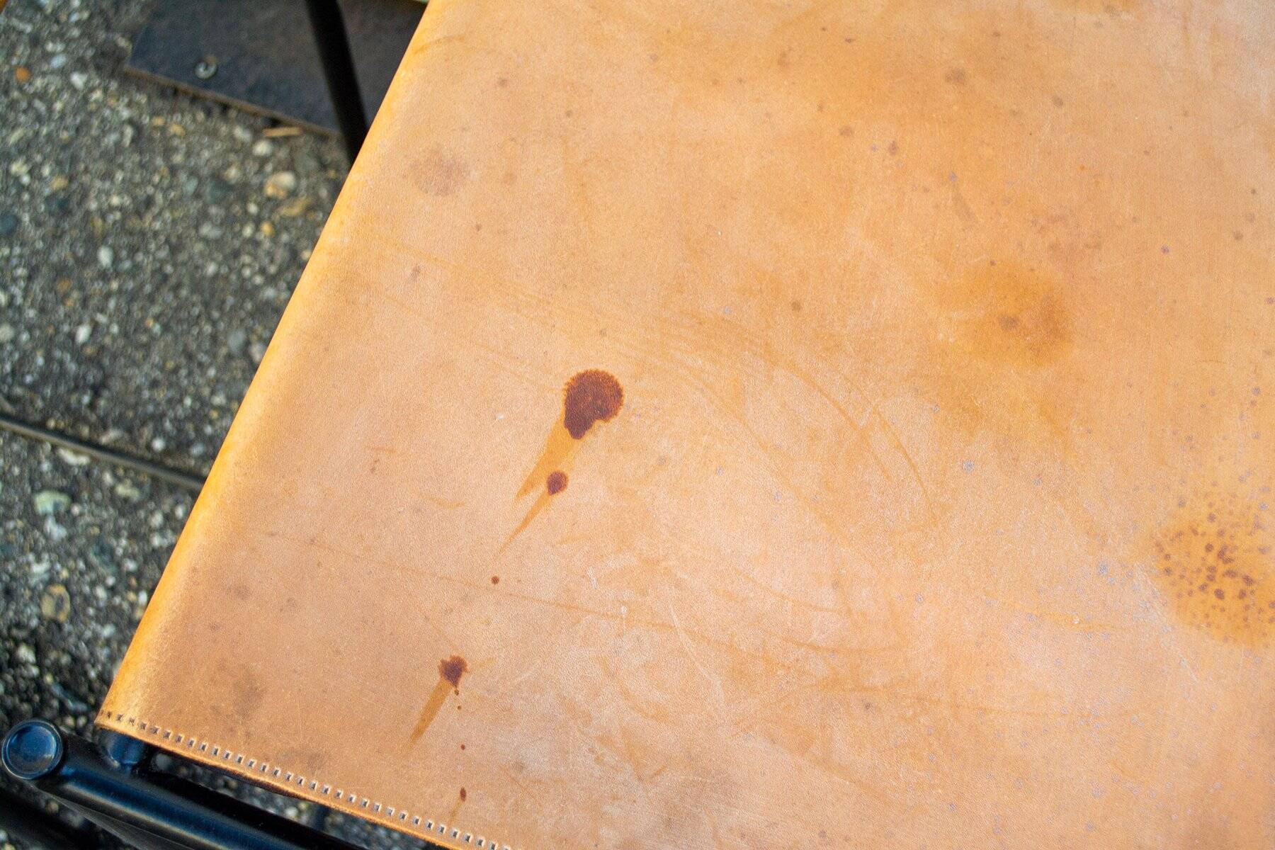 Spaghetti chairs with leather seats by Giandomenico Belotti for Alias, Italy, 1979, set of 6.