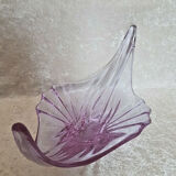 Coupe en murano couleur améthyste 1960/70