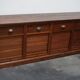 Dutch oak sideboard filing cabinet, 1930s