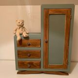 Armoire de poupée art déco