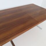 Rosewood Extending Dining Table By Milo Baughman For Thayer Coggin