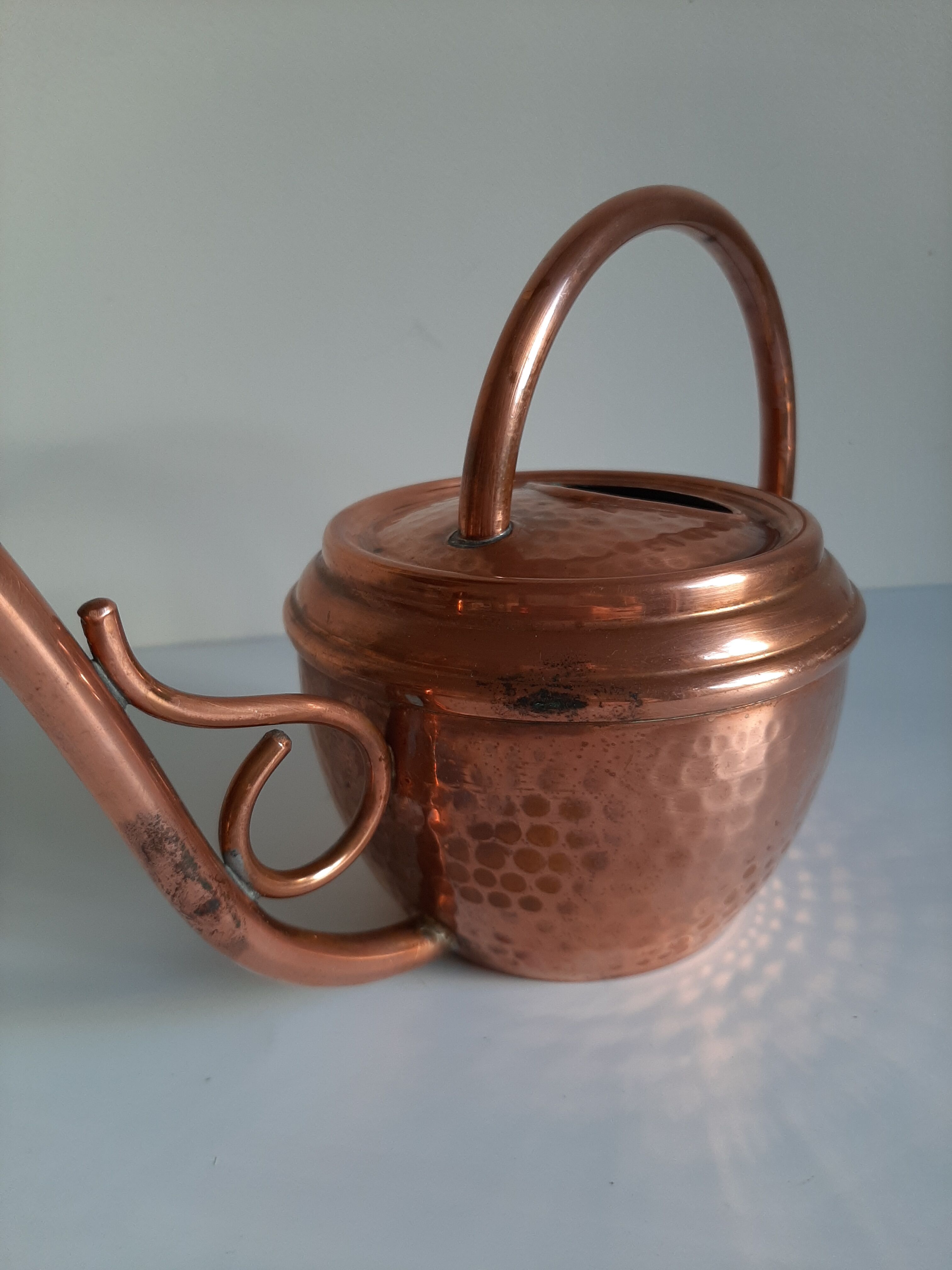 Vintage copper watering can