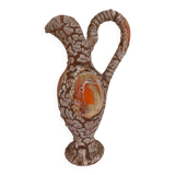 Lava valauris style vase