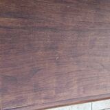 Antique desk or small table in solid carved wood