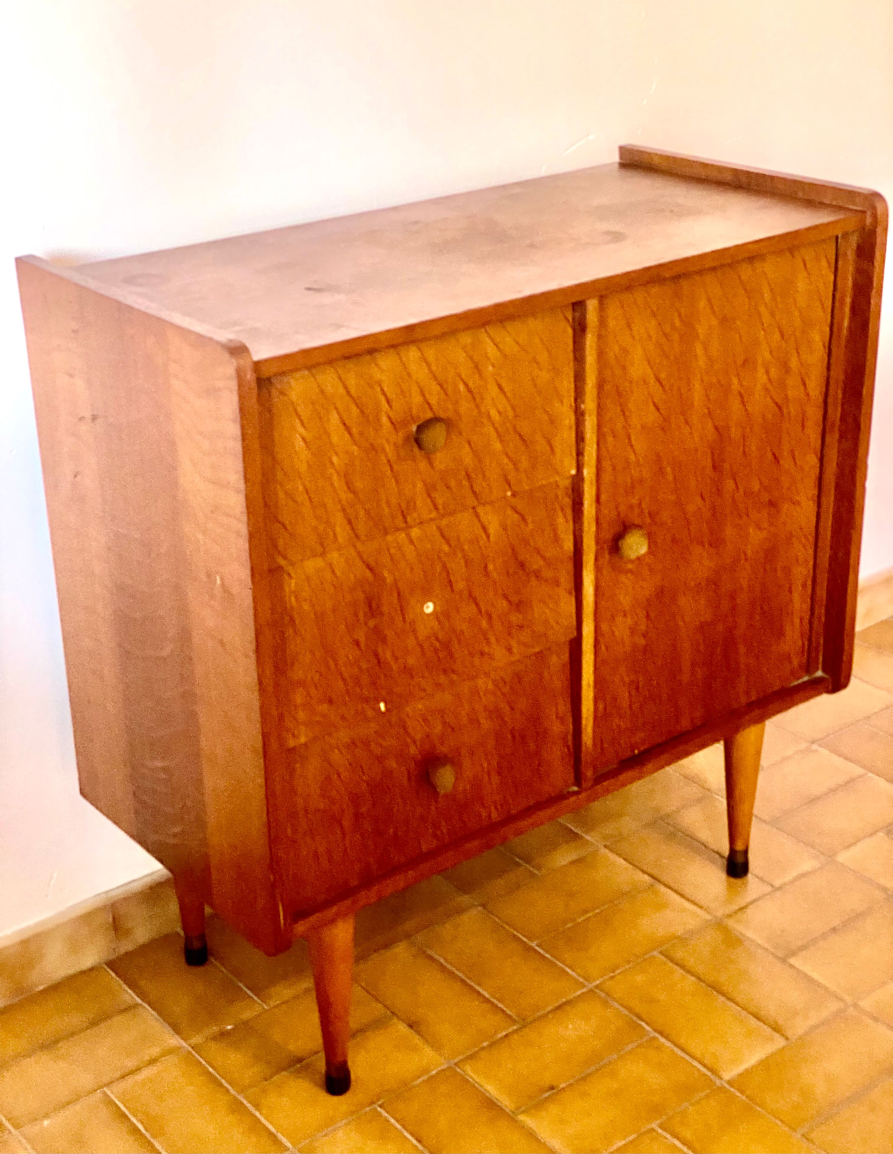 Commode vintage mid century