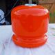 Lampe vintage des années 70 en opaline orange